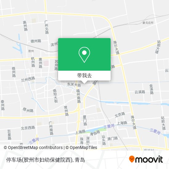 停车场(胶州市妇幼保健院西)地图