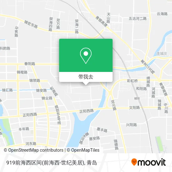 919前海西区间(前海西-世纪美居)地图