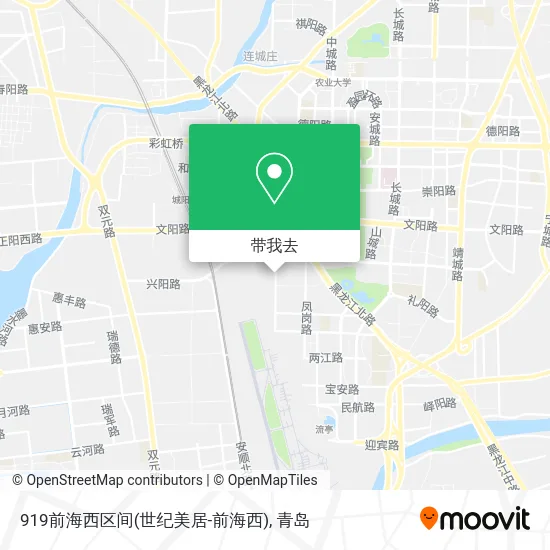 919前海西区间(世纪美居-前海西)地图