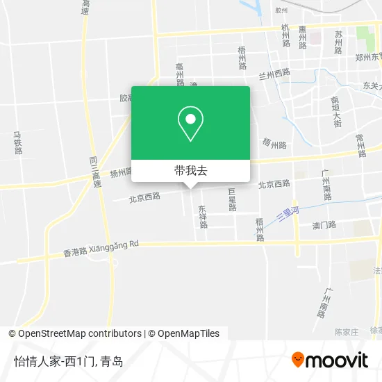 怡情人家-西1门地图