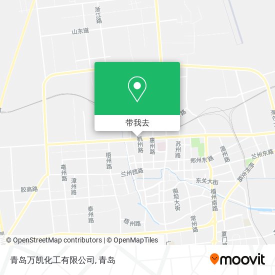 青岛万凯化工有限公司地图