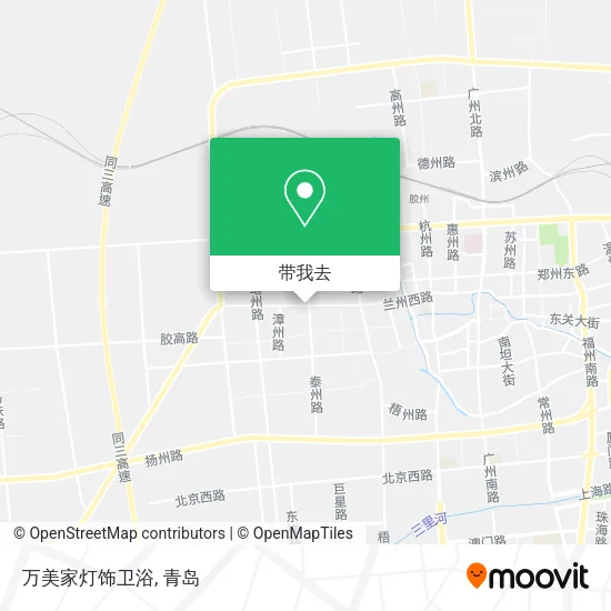 万美家灯饰卫浴地图