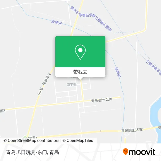 青岛旭日玩具-东门地图