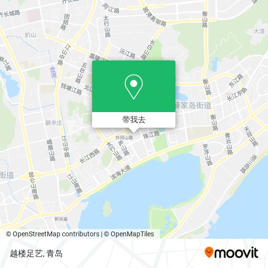 越楼足艺地图