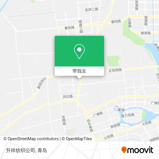 升祥纺织公司地图