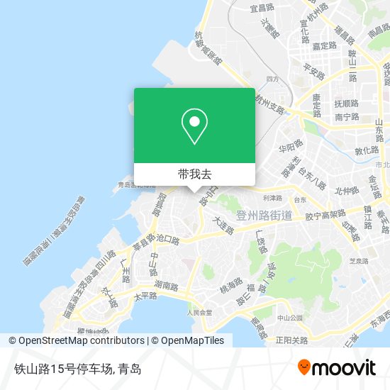铁山路15号停车场地图