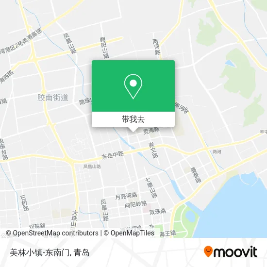 美林小镇-东南门地图