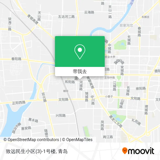 致远民生小区(3)-1号楼地图