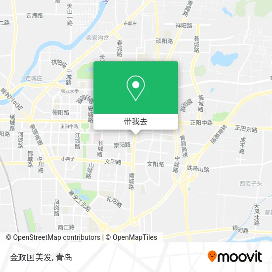 金政国美发地图