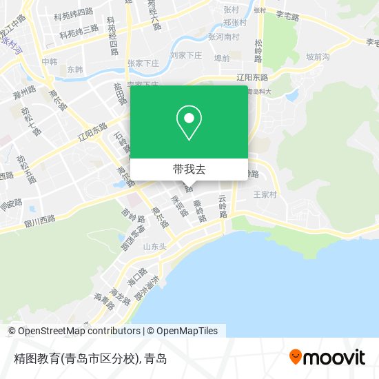精图教育(青岛市区分校)地图