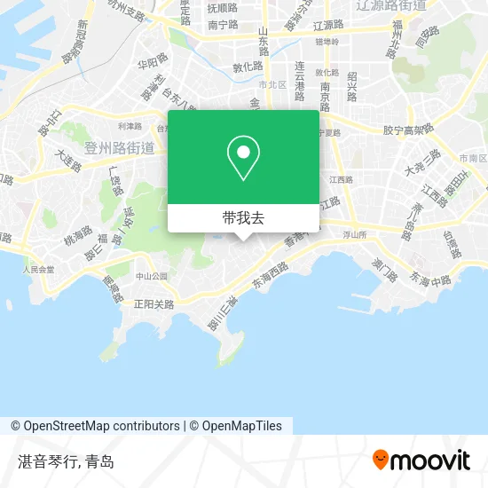 湛音琴行地图
