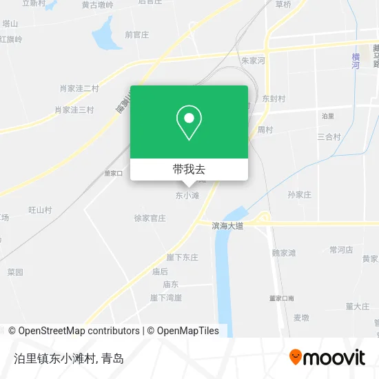 泊里镇东小滩村地图