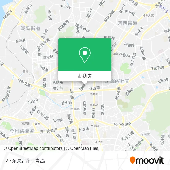 小东果品行地图