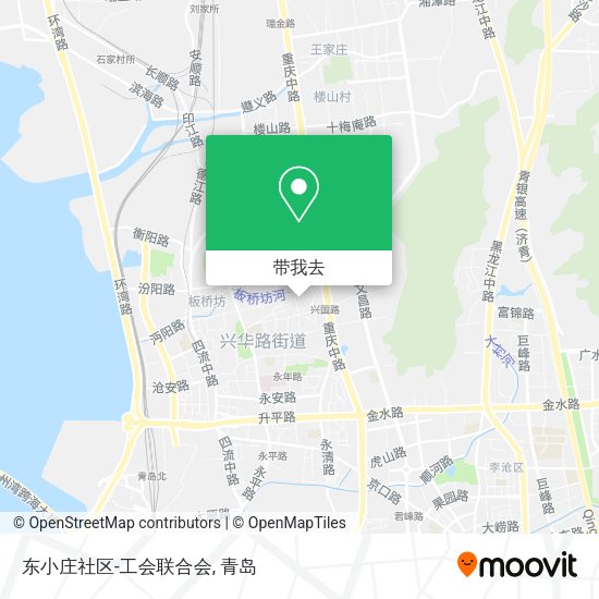 东小庄社区-工会联合会地图