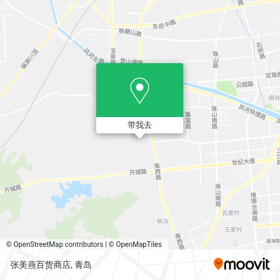张美燕百货商店地图