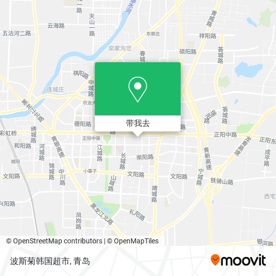 波斯菊韩国超市地图