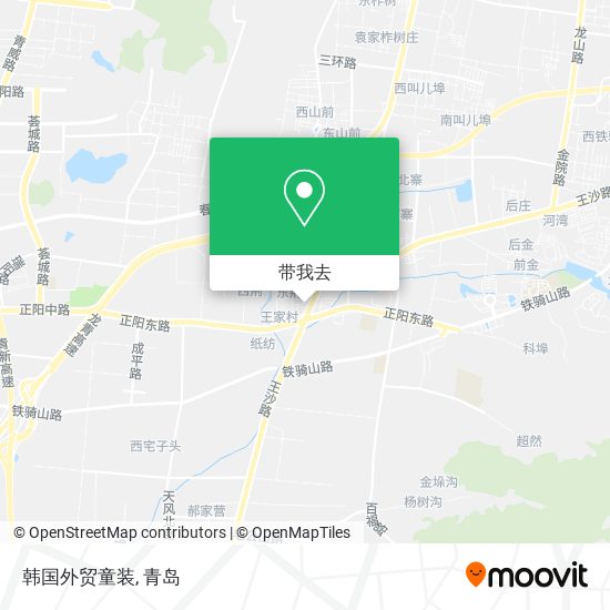 韩国外贸童装地图