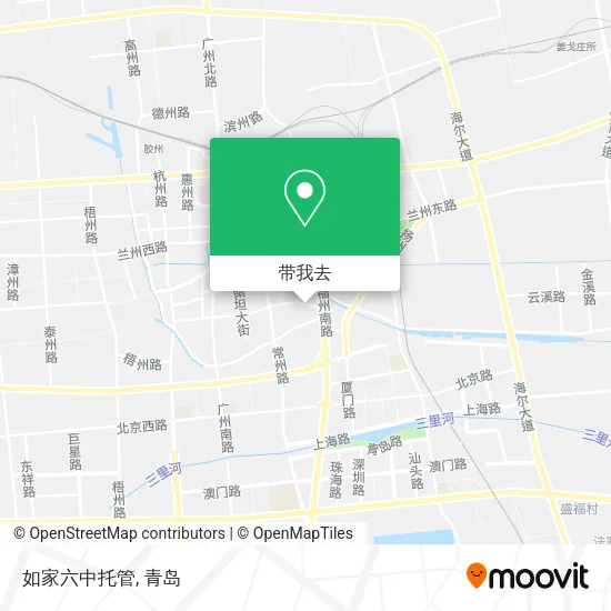 如家六中托管地图