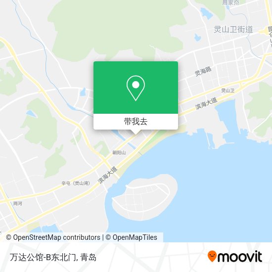 万达公馆-B东北门地图