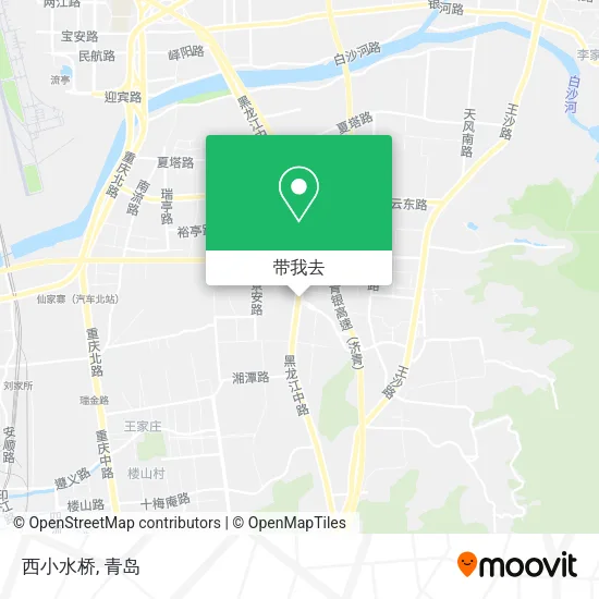 西小水桥地图