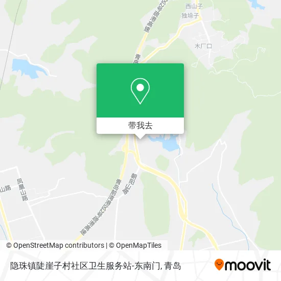 隐珠镇陡崖子村社区卫生服务站-东南门地图