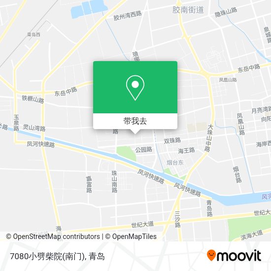 7080小劈柴院(南门)地图