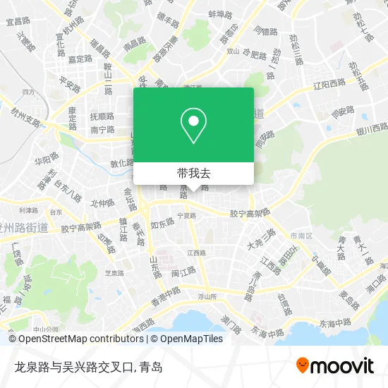 龙泉路与吴兴路交叉口地图