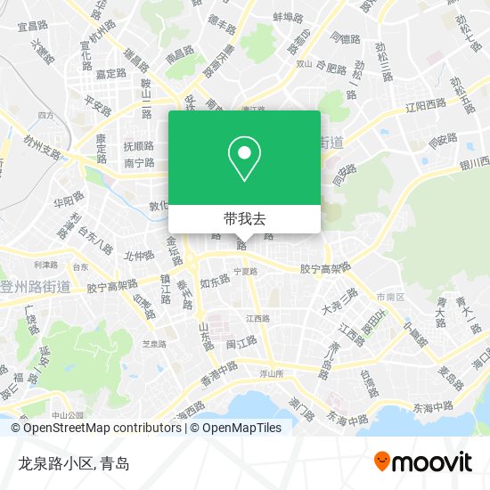 龙泉路小区地图