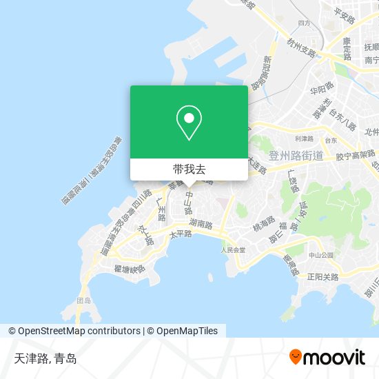 天津路地图