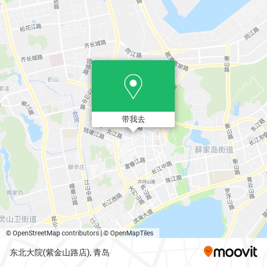 东北大院(紫金山路店)地图