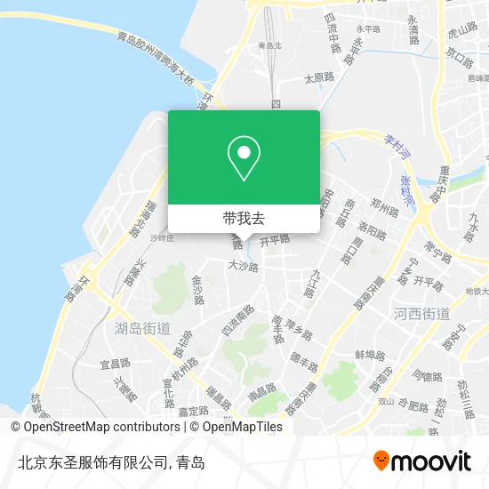 北京东圣服饰有限公司地图