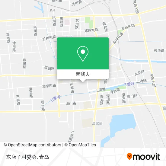 东店子村委会地图
