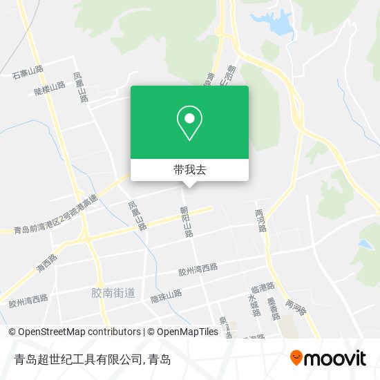 青岛超世纪工具有限公司地图