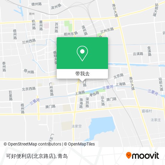 可好便利店(北京路店)地图