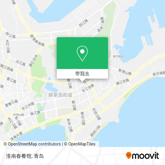 淮南春餐馆地图