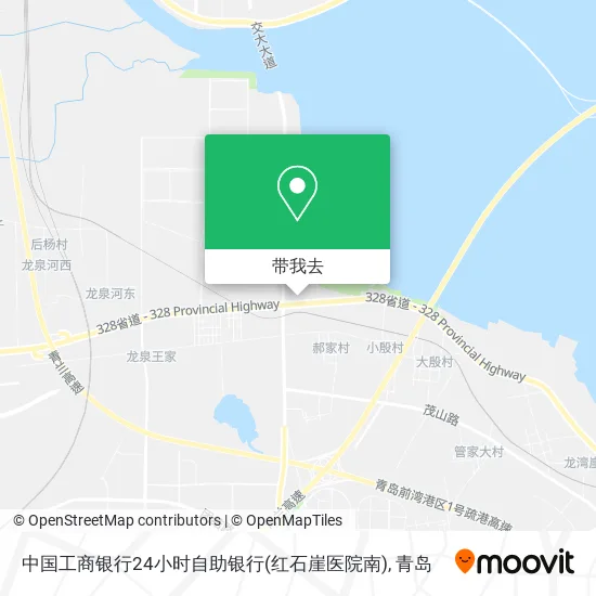 中国工商银行24小时自助银行(红石崖医院南)地图