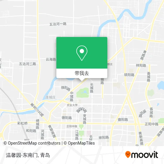 温馨园-东南门地图