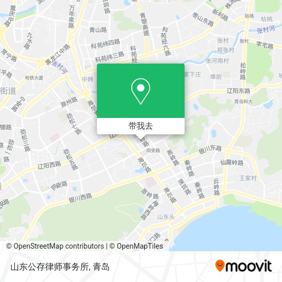 山东公存律师事务所地图