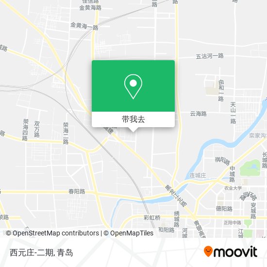 西元庄-二期地图