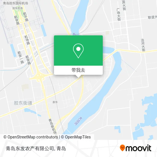 青岛东发农产有限公司地图