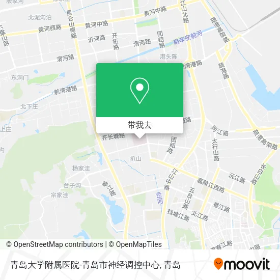 青岛大学附属医院-青岛市神经调控中心地图