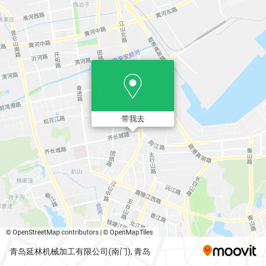 青岛延林机械加工有限公司(南门)地图