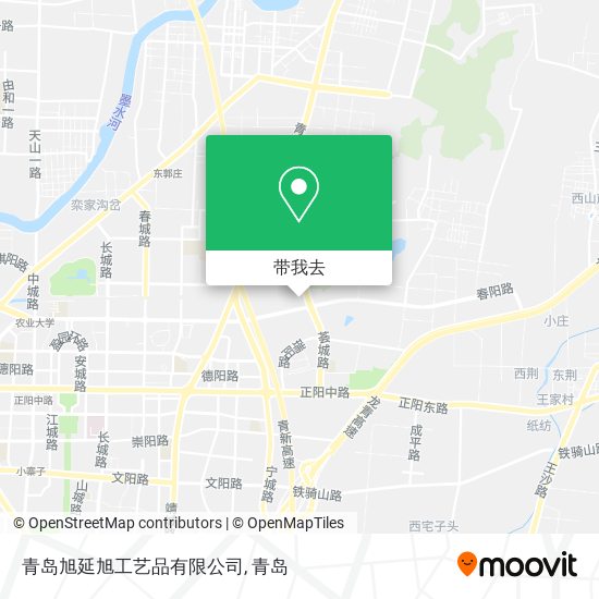 青岛旭延旭工艺品有限公司地图