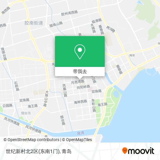 世纪新村北2区(东南1门)地图