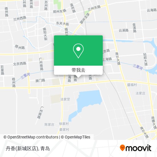 丹香(新城区店)地图
