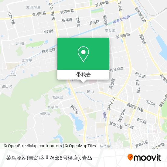 菜鸟驿站(青岛盛世府邸6号楼店)地图