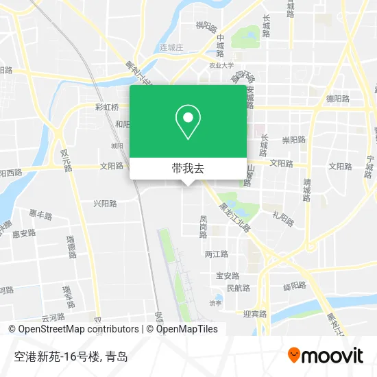 空港新苑-16号楼地图