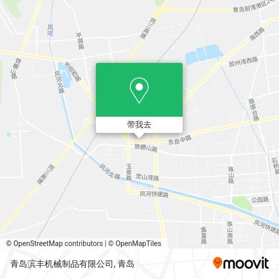 青岛滨丰机械制品有限公司地图