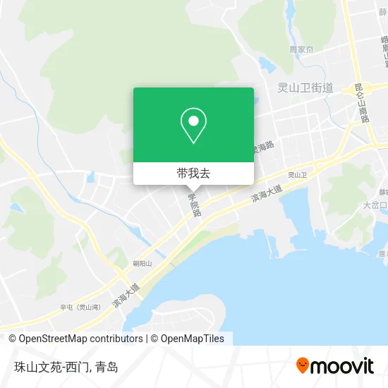 珠山文苑-西门地图