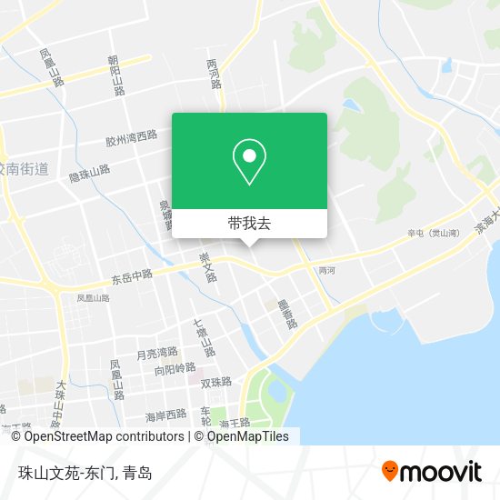 珠山文苑-东门地图